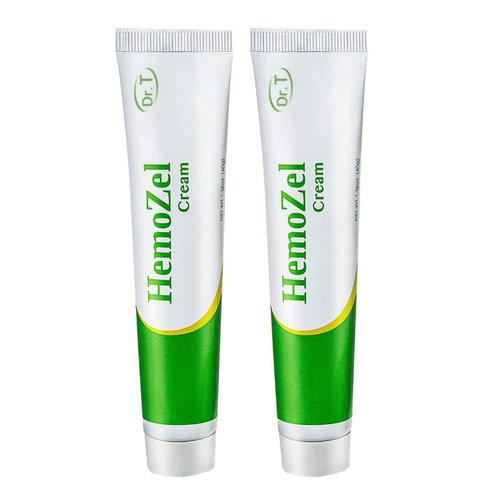 Dr. T HemoZel Cream – Targets Visible Veins, Skin Irritation, Rashes, Bruises & Dryness – Lightweight, Fast-Absorbing & Non-Greasy Formula – Soothes & Moisturizes – 1.38 oz (2 Pack)