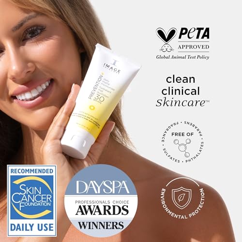 IMAGE Skincare, PREVENTION+ Daily Matte Moisturizer SPF 30, Zinc Oxide Mattifying Face Sunscreen Lotion, Amazon Exclusive