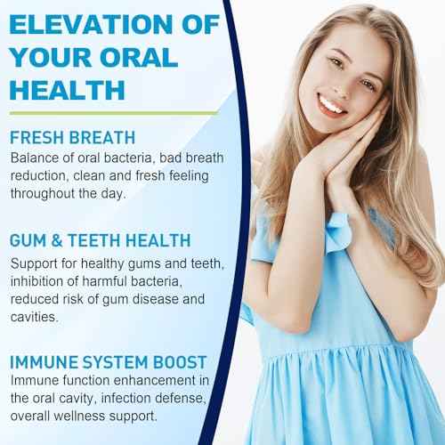 Oral Probiotics for Mouth Bad Breath for Adults 11 Billion CFU, Best Breath Oral Dental Probiotics for Teeth & Gums, Dry Mouth, Gum Restore, Fresh Breath, Chronic Halitosis & Gut Health, 60 Lozenges