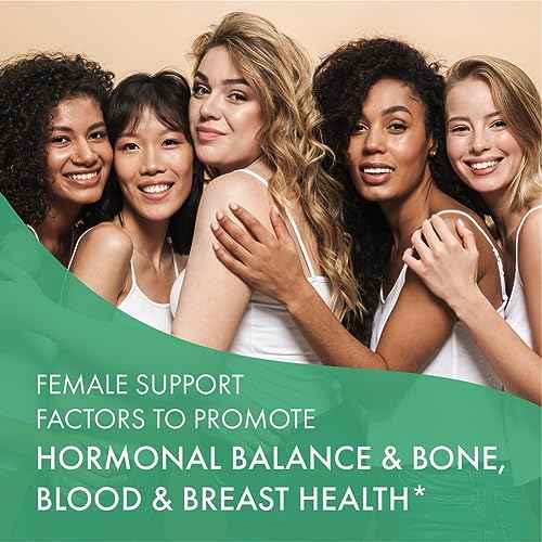 PURE ESSENCE LABS One N Only Multivitamin for Women, Natural One a Day Herbal Supplement with Vitamin D3, B12, and Biotin with Whole Foods, 90 Tablets