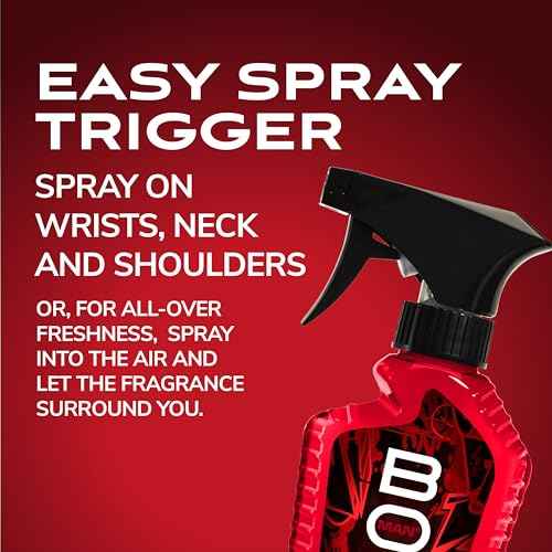 BOD man Fragrance Body Spray, Most Wanted, 8 fl oz (Pack of 2)