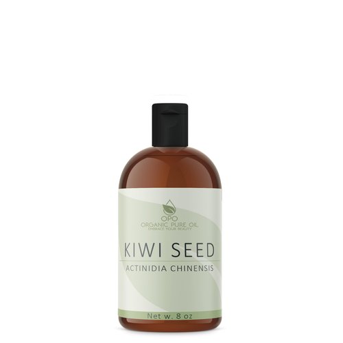 Kiwi Seed Oil - 8 oz - 100% Pure, All Natural, Cold Pressed, Unrefined, Premium Grade Carrier Oil Perfect for Hair, Skin, Scalp, Body Care Vegan Moisturizer, DIY, Cosmetics - Packaging May Vary