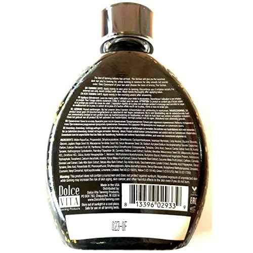 The Sicilian 200X Dark Black Bronzer Tanning Lotion - BEST for Glowing Skin - Gradual Bronzing & Sunless Self Tanner Lotion - Luxurious Sunless Body Tanning Lotion Nourishes Skin