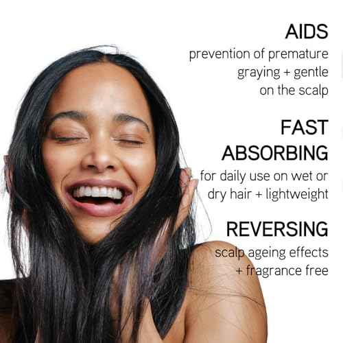 ILES FORMULA Grey Delay Anti Gray Hair Booster ? Botanical Leave-In Treatment Spray with Silverfree and Melanogray to Restore Natural Hair Color and Prevent Premature Greying, 1-Month Supply