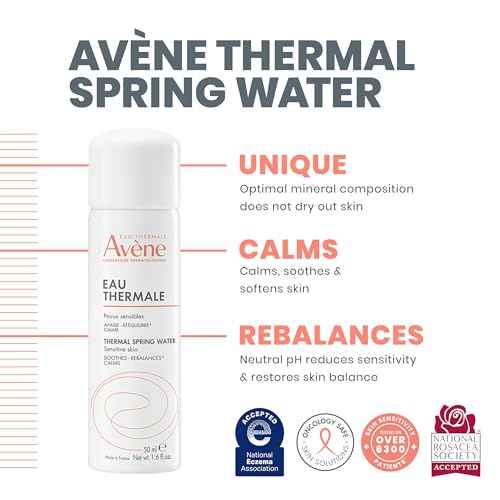 Av?ne Thermal Spring Water, Soothing Calming Facial Mist Spray for Sensitive Skin, Soothes, Softens + Calms Skin, Formulated with Mineral & Biological Properties