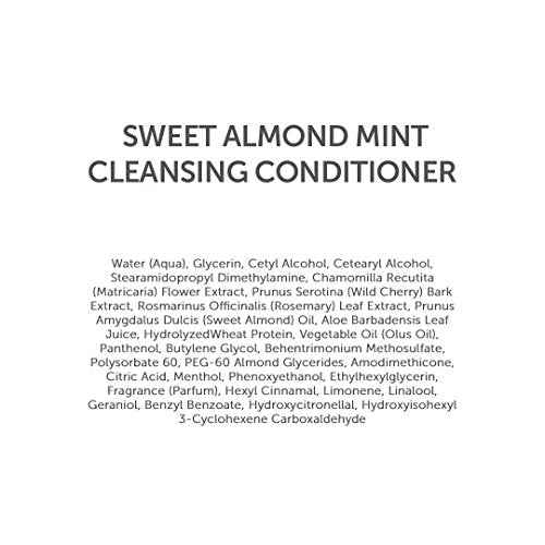 WenHairCare Sweet Almond Mint - Cleanses, Nourishes and Restores the Look of Hair, No Harsh Sulfates (16 oz)
