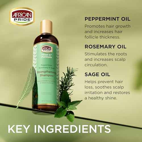 African Pride Feel It Formula Strengthening Shampoo - 12 fl oz