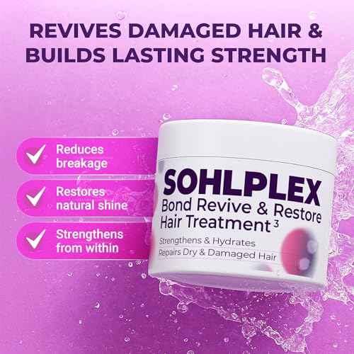 sohl-I.D. Hair Mask for Dry & Damaged Hair ? Deep Conditioning Repair Treatment to Restore Smoothness & Shine ? Moisturizing Hair Mask with Vitamins B3, B5, B7, C & E ? Vegan & Cruelty-Free 6.76 fl oz