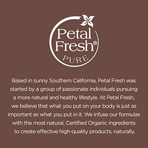 Petal Fresh Pure Smoothing Coconut Body Butter, Organic Argan Oil, Shea Butter, Intense Hydration, For All Skin Types, Natural Ingredients, Vegan and Cruelty Free, 8 oz