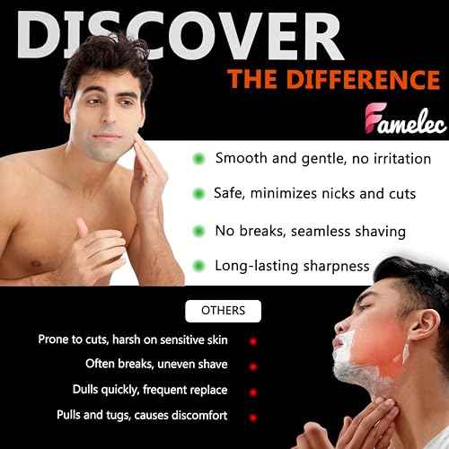3 Pack Freedom Shaver Heads Compatible with Freedom Grooming Replacement Blades for Bald Men Head Shaver Kit, Refills Waterproof Razor Kits Fit for Electric Razor Shaver Replacement Blades