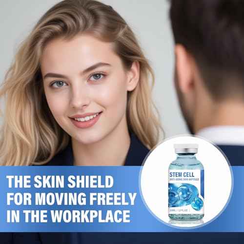 Stem Cell Serum for Face,Face Serum to Fight Against Age,Microneedling S-erum Nourishes Skin,Reduces Wrinkles,Supports Use With Microneedling