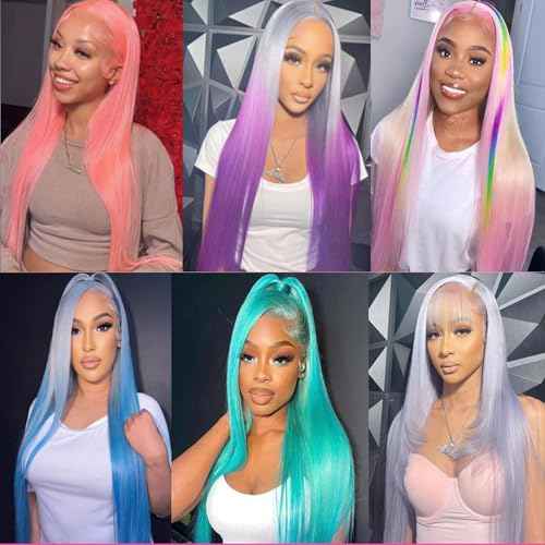 613 Lace Front Wig Human Hair 13x4 Blonde HD Transparent Lace Frontal Wigs Human Hair Pre Plucked With Baby Hair 613 Straight HD Lace Frontal Wig 180% Density Glueless Wigs Human Hair 24 Inch