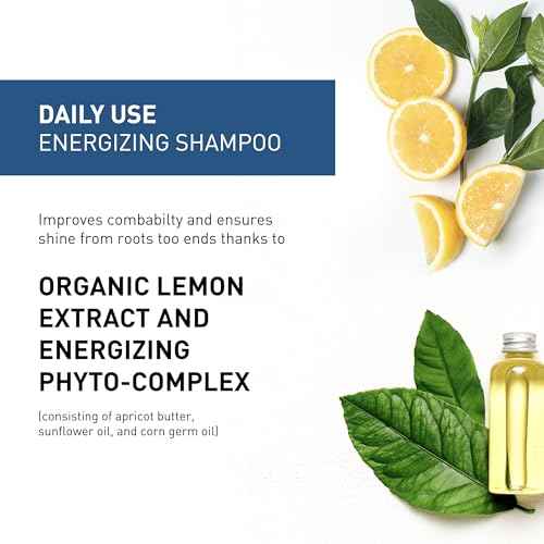 DAILY USE ENERGIZING SHAMPOO 900 ML.