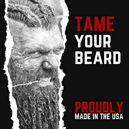 Mad Viking Fenrir Beard Oil ? Hydrate, Soften, And Grow Your Beard Naturally. Fight Itch And Dandruff With A Bold Neroli, Rum & Tobacco Scent. Made In The USA - 2oz