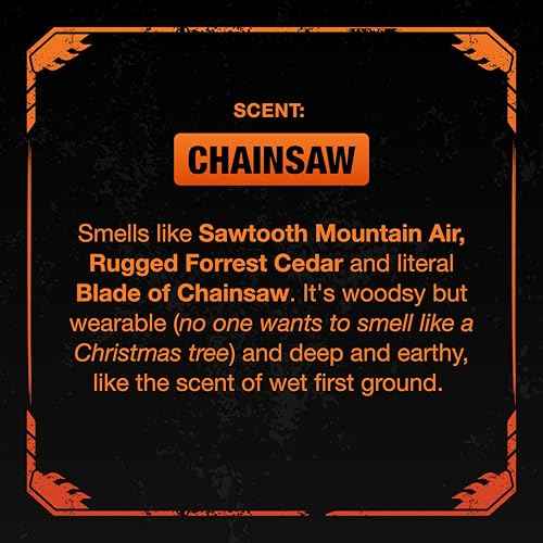 Jake Paul Chainsaw Body Spray for Men By W, Odor Blocking Body Deodorant, Long Lasting Protection, Limited Edition, 3.4 fl oz