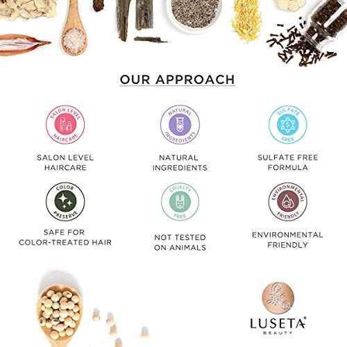 Luseta Biotin & Collagen Conditioner Thickening for Hair Loss & Fast Hair Growth - Infused with Argan Oil to Repair Damaged Dry Hair - Sulfate Free Paraben Free 33.8oz