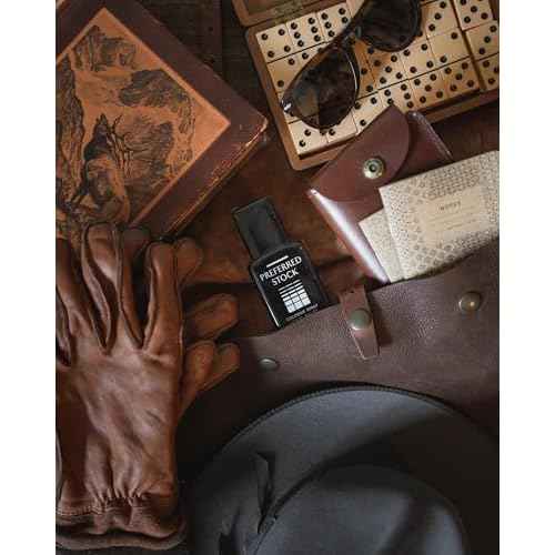 Stetson Preferred Stock - Cologne Spray for Men - Leathery, Woody, and Casual Aroma with Fragrance Notes of Cypress, Balsam Fir, and Sandalwood - 1.7 Fl Oz