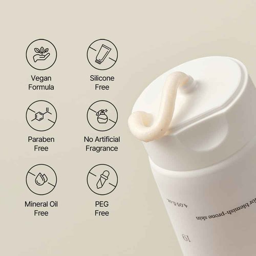 NDP Rice Mochi Deep Face Wash – Triple-Rice Airy Micro-Exfoliating Foam for Sensitive Skin, Phyto Mucin Hydration Shield, pH 5.5 Barrier-Safe Vegan Korean Skincare Cleanser, 4.05 fl oz (120 ml)