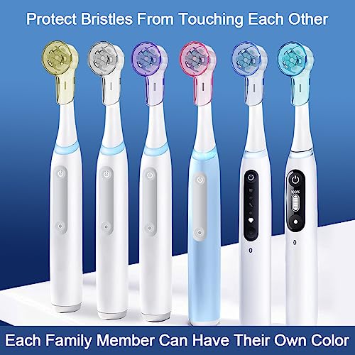 Toothbrush Covers Caps for iO Brush Heads, iO Toothbrush Heads Covers for Ultimate Clean, Gentle Care & Ultimate White, iO Series Electric Toothbrush Covers for Travel & Home - by DeBizz