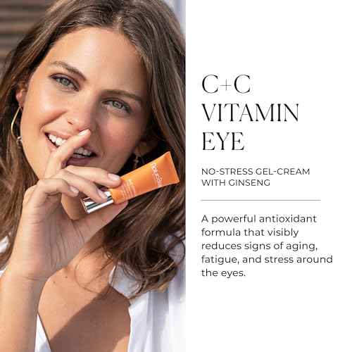 Natura Biss? C+C Vitamin Eye, Anti-Stress Eye Contour Gel-Cream, Firms, Energizes & Rejuvenates, 0.5 Oz