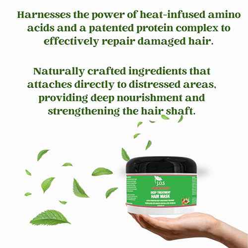 J'Organic Solutions Adult Super Healthy Hair Growth Kit - Growth Moisturizer, Deep Conditioner, 4C/ kinky Coil Sealer, Growth Oil, Hydrating Shampoo for Curly, Coily Hair (5 Products Kit)