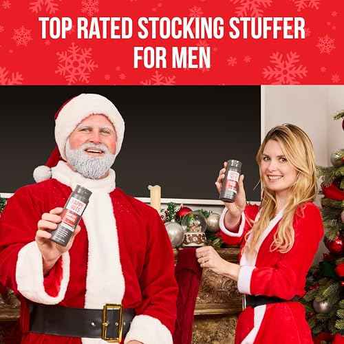 HAPPY NUTS Comfort Powder Deodorant For Men: Anti-Chafing Sweat Defense, Odor Control, Aluminum-Free, Perfect Stocking Stuffer Gift for Men's Private Parts 4 oz (2 Pack), Original Scent