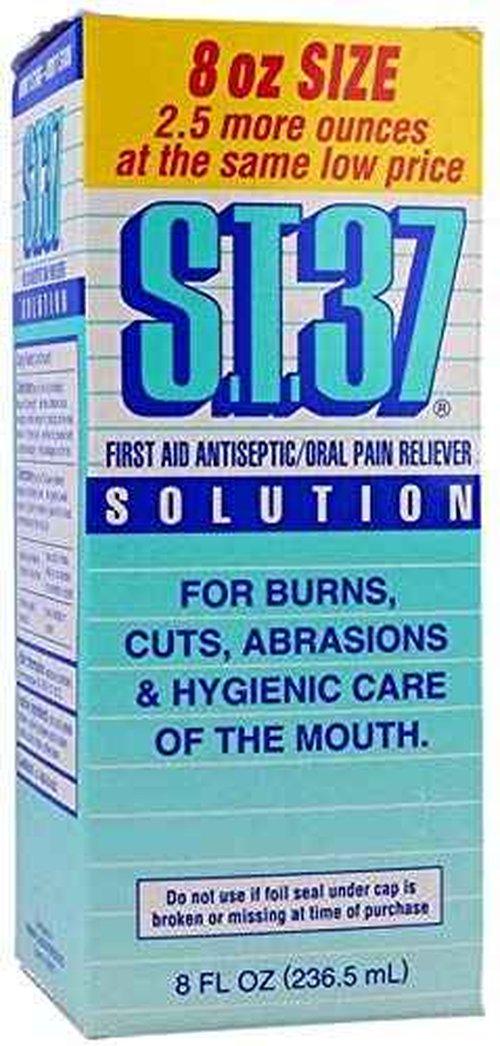 S.t.37 Liquid Mouth Wash - 8 Oz, Pack of 2