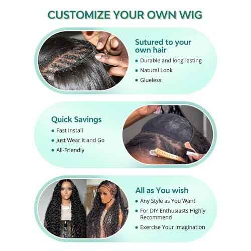 12A Deep Wave Human Hair Bundles 14 14 14 Inch Raw Curly Bundles Human Hair 100% Unprocessed 3 Bundles Brazilian Virgin Human Hair Extensions Quick Weave Natural Black Color
