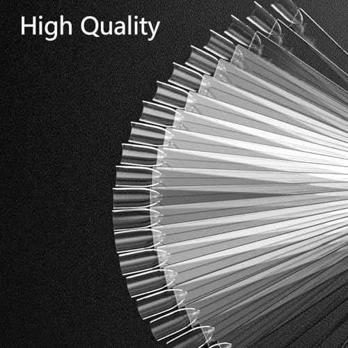 Nail Color Swatches Sticks with Ring, 50Pcs Clear Fan Shape Nail Art Polish Display Tips with Number Stickers False Nail Sample Sticks, Transparent nail Practice-Tips for Manicure