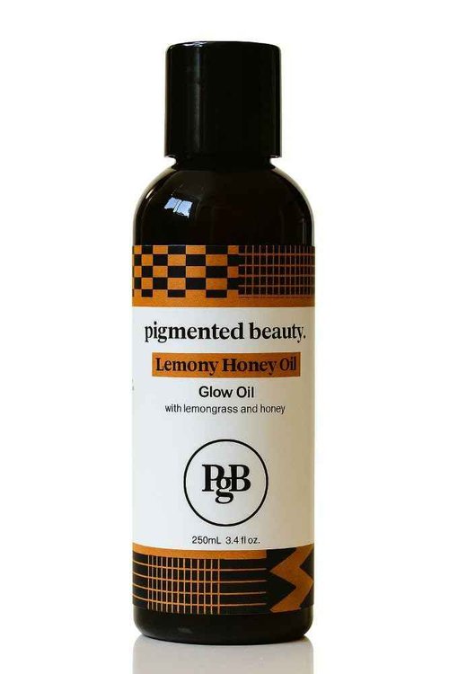Pigmented Beauty Lemony Honey Glow Oil With Lemongrass Tea and Honey 250ml