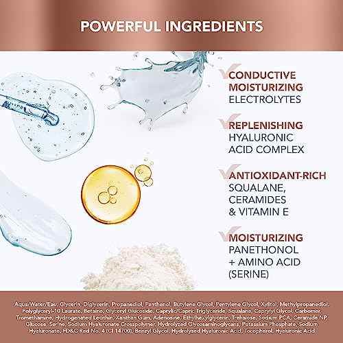 FOREO SUPERCHARGED Serum 2.0 ? Conductive Skincare Gel ? Hyaluronic Acid & Squalane ? Vegan ? Clean Formula ? 1 fl.oz