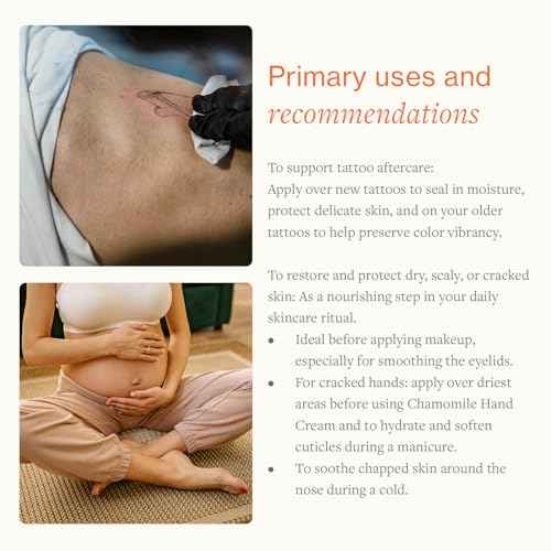 SwissJust - Care & Repair Oil - Premium Botanical Tattoo Aftercare, Skin Care with Prickly Pear & Musk Rose. Helps Reduce Stretch Marks - 25 ml