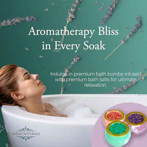 Spa Gift Set for Women ? The Mini Spa Retreat | Bath Bombs, Sugar Scrub, Candle, 24K Gold Eye Masks & Steam Eye Mask | Self Care & Relaxation Gift Box for Stress Relief at Home