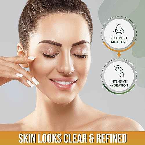 AMVital Turmeric Face Oil for Daily Use - Lightweight Facial Oil with Plant-Based Ingredients - Fast-Absorbing Formula for Smooth Looking Skin - 30ml Bottle