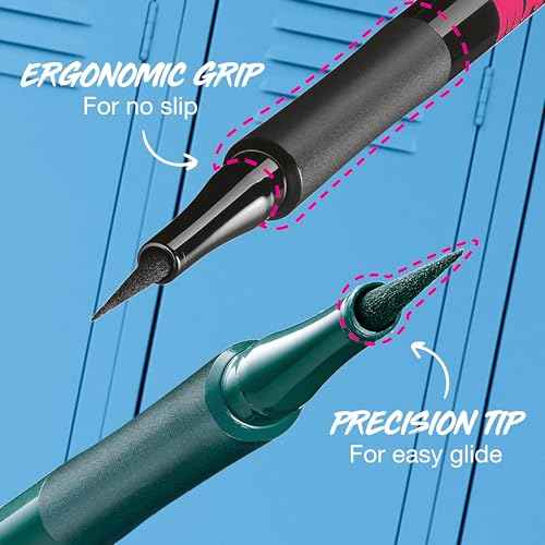 MAYBELLINE Master Precise All Day Liquid Eyeliner, Waterproof Eyeliner Makeup for up to 30HR Wear, Cobalt Blue, 1 Count
