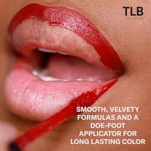 The Lip Bar - Perfect Pout Mini Lip Trio Gift Set (3 Products) - Nonstop Liquid Matte Lipstick & Non-Sticky Lip Gloss - Travel Size - Gift Box - Vegan, Gluten Free, Cruelty Free - Makeup & Cosmetics