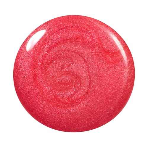 Dazzle Dry Nail Lacquer (Step 3) - Poolside Pink - A deep coral pink-red. Semi-sheer shimmer. (0.5 fl oz)