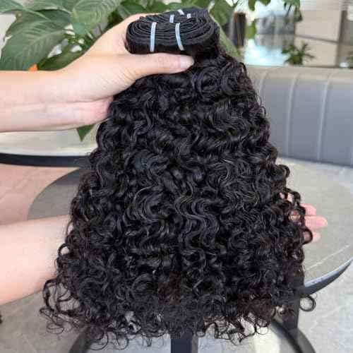 VIPbeauty Burmese Spiral Coily Curly Bundles Human Hair 3C4A 100% Unprocessed Vietnamese Raw Virgin Hair Extensions 3 Bundle Quick Weave Extensions Natural Black 14 16 18 Inch