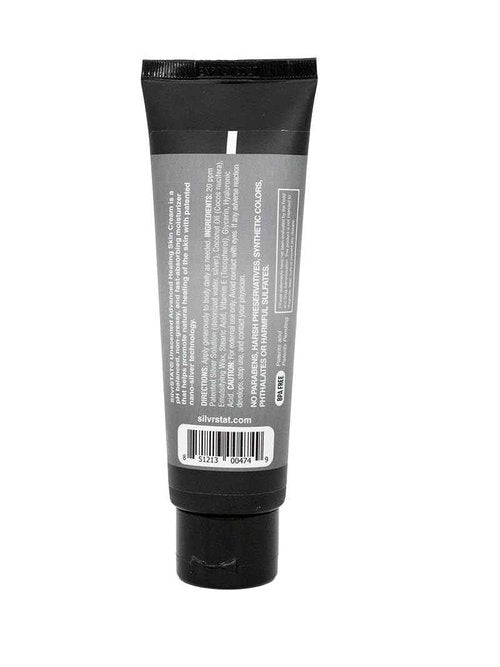 SilvrSTAT Advanced Healing Skin Cream with Silver, Vitamin E, & Hyaluronic Acid Which Promotes Natural Healing | Unscented | 3.4 oz