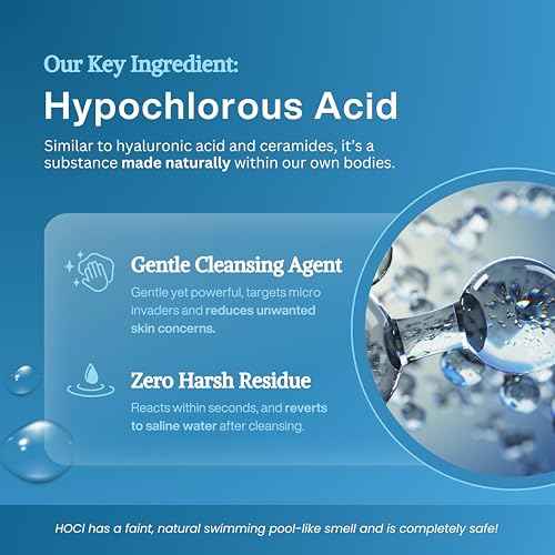 Hypochlorous Acid Spray ? Dermatologist Tested HOCl Facial Cleanser for Sensitive, Acne-Prone & Irritated Skin ? Soothes Redness, Eczema, Rashes & Itching ? Skin Repair Spray, 2oz + 2oz, Honeydew Labs
