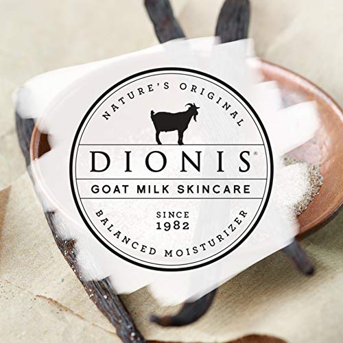 Dionis - Goat Milk Skincare Vanilla Bean Scented Lip Balm (0.28 oz) - Set of 3 - Made in the USA - Cruelty-free and Paraben-free