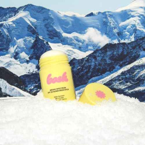 Bask SPF 50 Sunscreen Stick ? Fragrance Free, Reef Safe Face & Lip Sunblock for Skiing, Snowboarding & Winter Sports ? Broad Spectrum, Moisturizing & Travel-Friendly Sun Stick, 1oz
