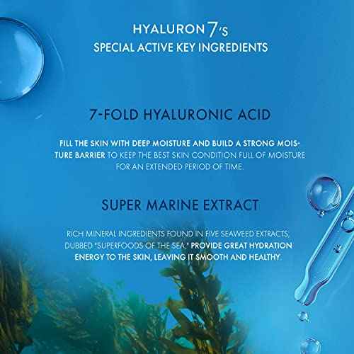 VIDIVICI Hydra Intense Hyaluron7 Advanced Overnight Mask ? Long Lasting Moisturizing Face Sleeping Mask with Hyaluronic Acid - Included Luxurious Brush 1.69 oz.