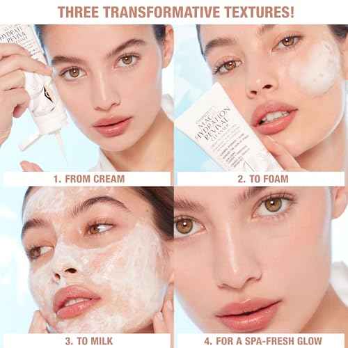 Charlotte Tilbury Hydration Revival Skincare Discovery Set - Travel Size Skincare Kit with Magic Hydration Revival Cleanser, Glow Toner and Magic Water Cream