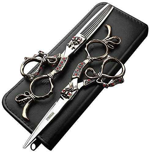 6-inch high-end hair clipper set, hairstylist, professional hair clipper, thin and broken hair clipper