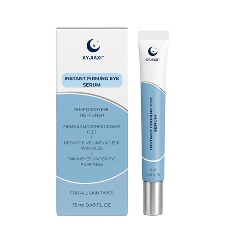 Instant Firming Eye Serum, 15ml(0.49 oz) – Targets Under-Eye Bags– Wrinkles, Dark Circles & Fine Lines | Anti-Aging Formula | For Daily Use