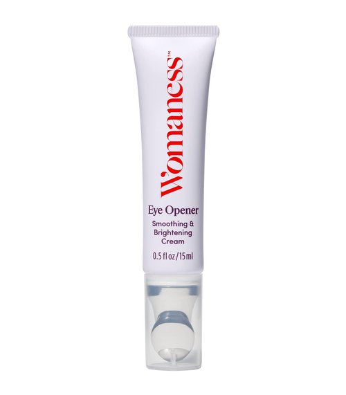 Womaness Eye Opener - Anti Aging, Hydrating, & Moisturizing Under Eye Cream for Dark Circles and Puffiness - With Hyaluronic Acid, Bakuchiol Retinol Alternative, & Firming Red Algae Extract – 15ml