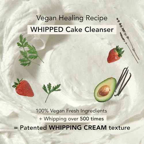 Whipped Korean Skincare Face Wash, Deep Cleansing Vegan Facial Cleanser for Oily Skin and Pore Care with Niacinamide, Hyaluronic Acid, Ceramide, Mugwort & Teatree, Doubles as a Face Mask, 4.5 oz