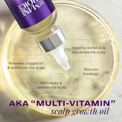 The Mane Choice Alpha Multi-Vitamin Scalp Nourishing Hair Growth Oil, Helps Stimulate, Revitalize & Soothe, Scalp Oil with Biotin, & Vitamin C, 4 oz, Pack of 2