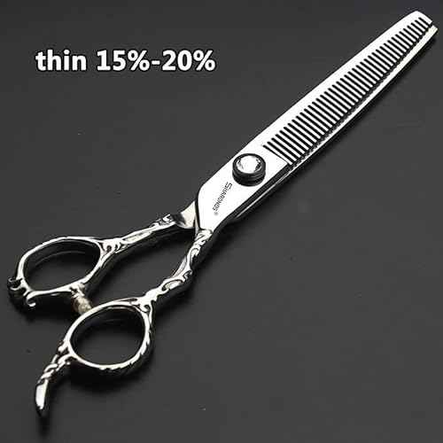6/7/8 inch Personalized Rose Print Hair Clipper Set (Scissors Set) (7 inch-3pc-B)